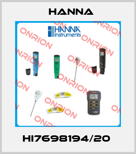 HI7698194/20  Hanna