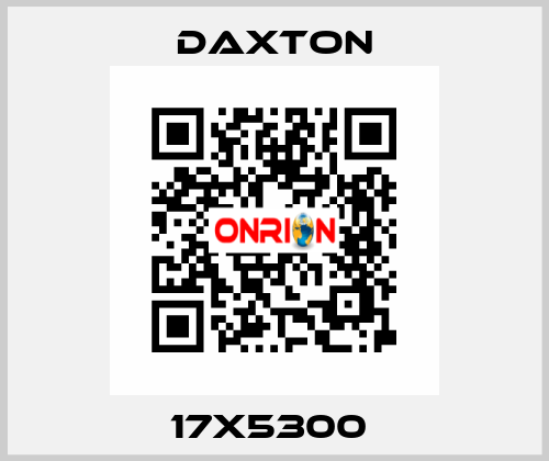 17X5300  DAXTON