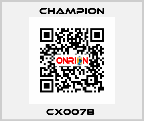 cx0078  Champion