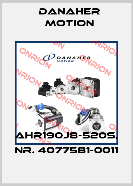 AHR190J8-520S, Nr. 4077581-0011 Danaher Motion