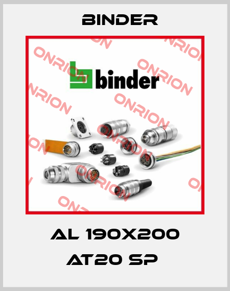 AL 190X200 AT20 SP  Binder