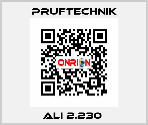 ALI 2.230  Pruftechnik