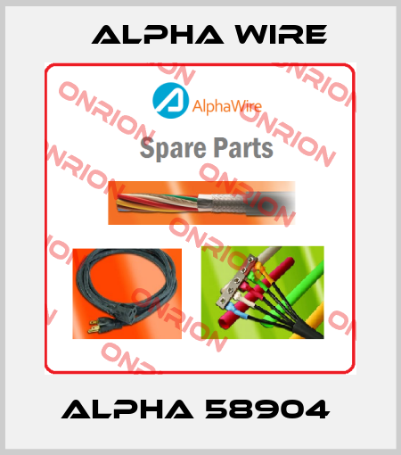 ALPHA 58904  Alpha Wire