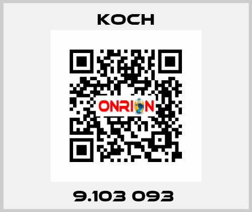 9.103 093  KOCH