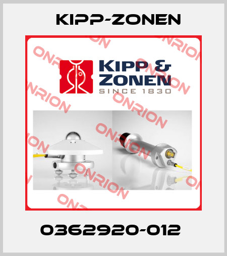 0362920-012  Kipp-Zonen