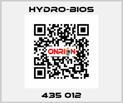 435 012 Hydro-Bios