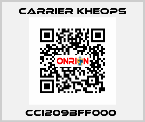 CCI209BFF000  Carrier Kheops