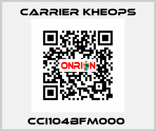 CCI104BFM000  Carrier Kheops