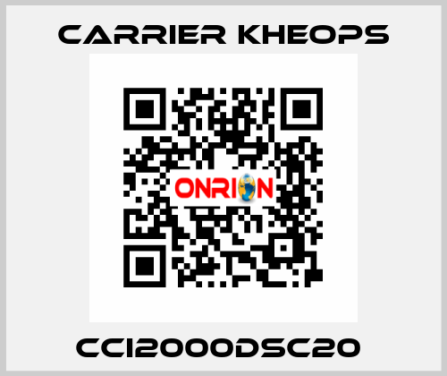  CCI2000DSC20  Carrier Kheops