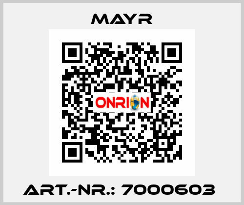 ART.-NR.: 7000603  Mayr