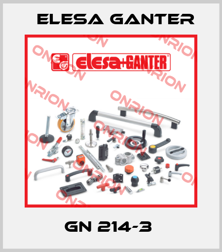 GN 214-3  Elesa Ganter