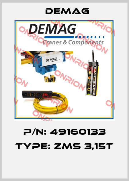 P/N: 49160133 Type: ZMS 3,15T  Demag