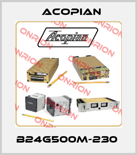 B24G500M-230  Acopian