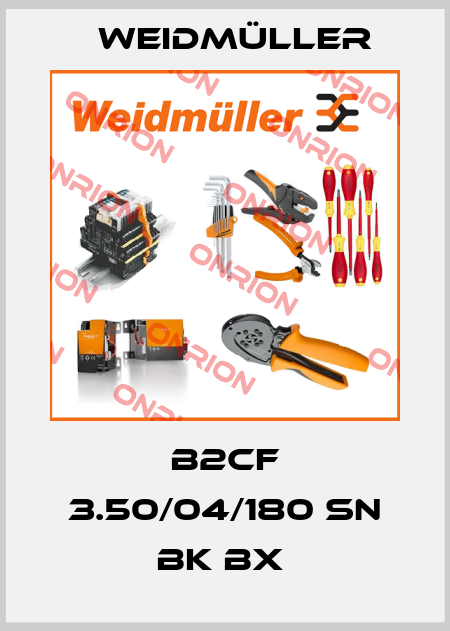 B2CF 3.50/04/180 SN BK BX  Weidmüller
