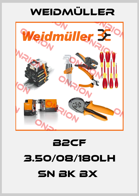 B2CF 3.50/08/180LH SN BK BX  Weidmüller