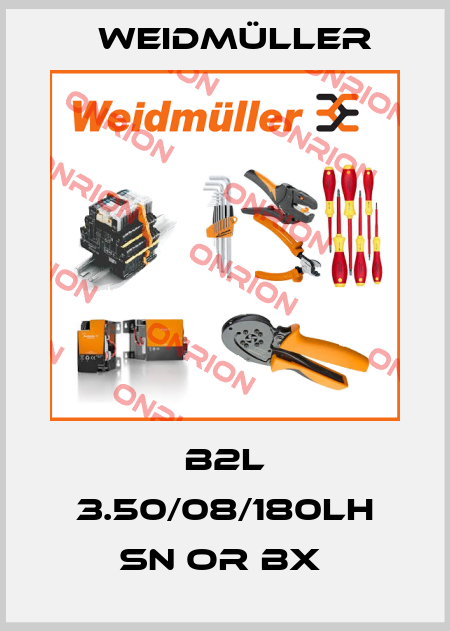 B2L 3.50/08/180LH SN OR BX  Weidmüller