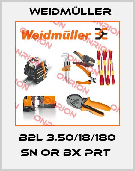 B2L 3.50/18/180 SN OR BX PRT  Weidmüller
