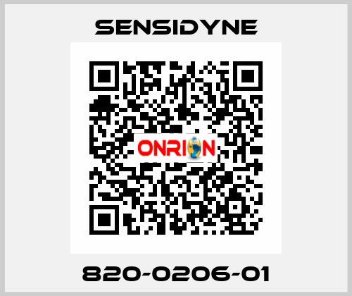820-0206-01 Sensidyne