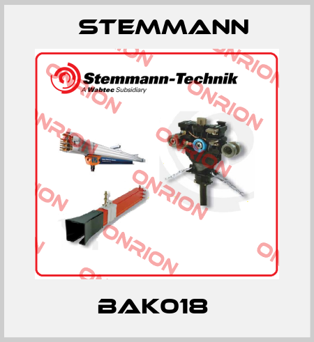 BAK018  Stemmann