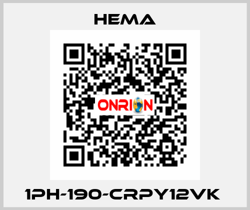 1PH-190-CRPY12VK  Hema