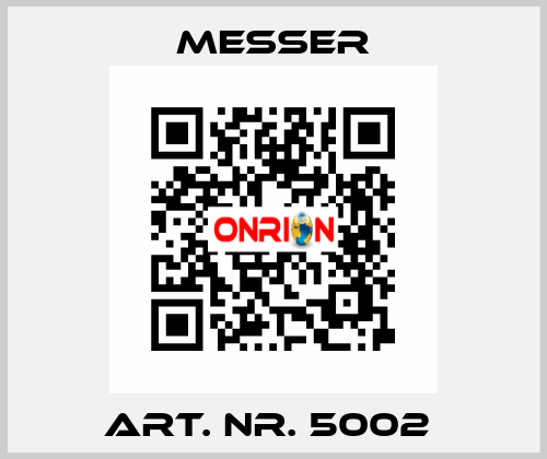 Art. Nr. 5002  Messer