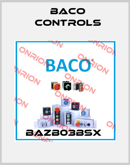 BAZB03BSX  Baco Controls