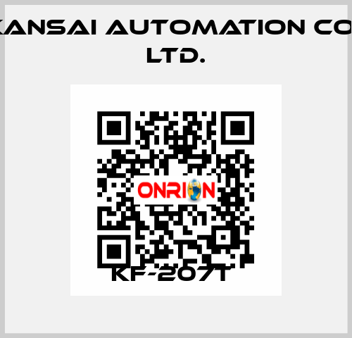  KF-207T  KANSAI Automation Co., Ltd.