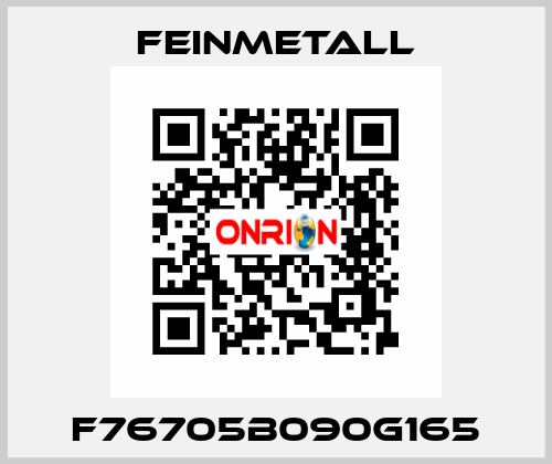 F76705B090G165 FEINMETALL