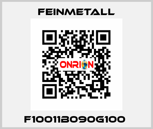 F10011B090G100  FEINMETALL