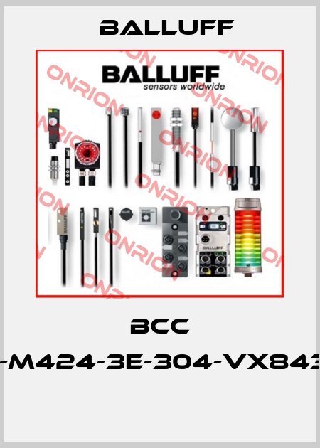 BCC M324-M424-3E-304-VX8434-015  Balluff