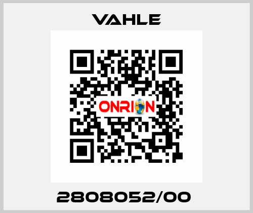 2808052/00  Vahle