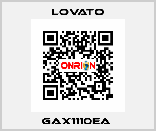 GAX1110EA  Lovato