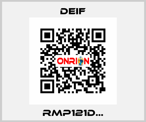 RMP121D... Deif