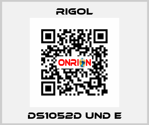 DS1052D und E Rigol