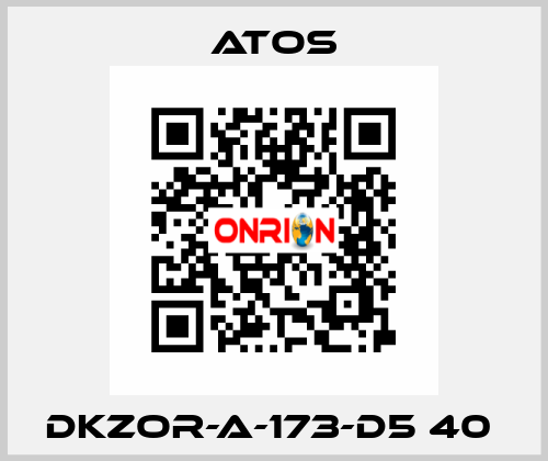 DKZOR-A-173-D5 40  Atos