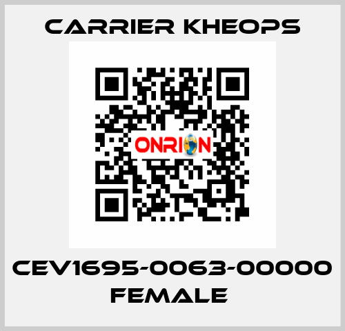 CEV1695-0063-00000 FEMALE  Carrier Kheops