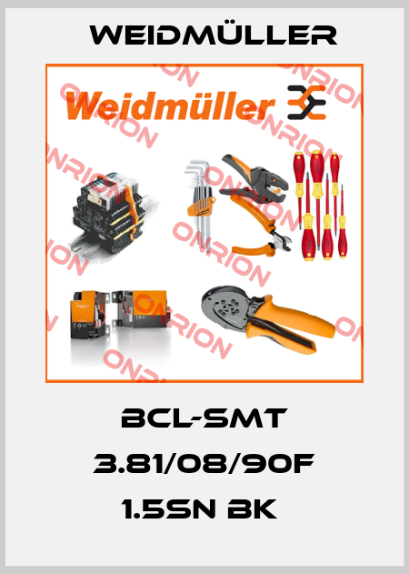 BCL-SMT 3.81/08/90F 1.5SN BK  Weidmüller