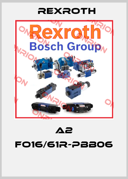A2 FO16/61R-PBB06  Rexroth
