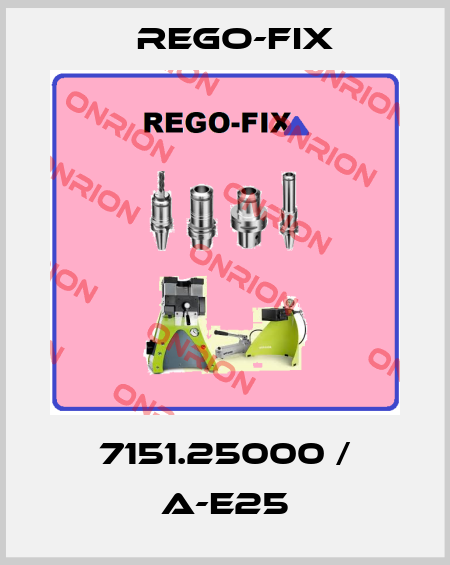 7151.25000 / A-E25 Rego-Fix