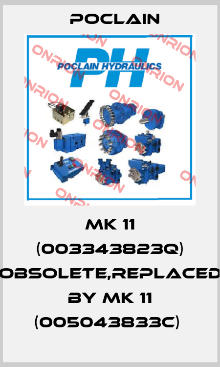MK 11 (003343823Q) obsolete,replaced by MK 11 (005043833C)  Poclain