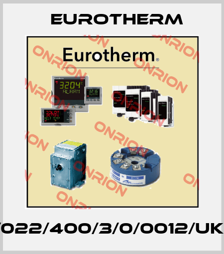 605/022/400/3/0/0012/UK/000 Eurotherm