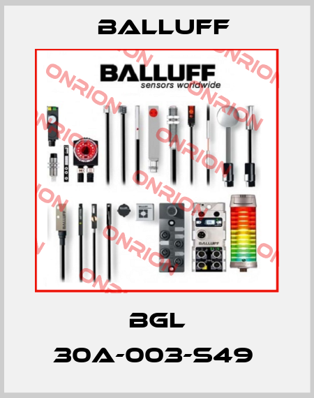 BGL 30A-003-S49  Balluff