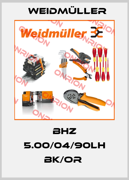 BHZ 5.00/04/90LH BK/OR  Weidmüller