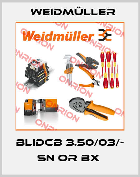 BLIDCB 3.50/03/- SN OR BX  Weidmüller