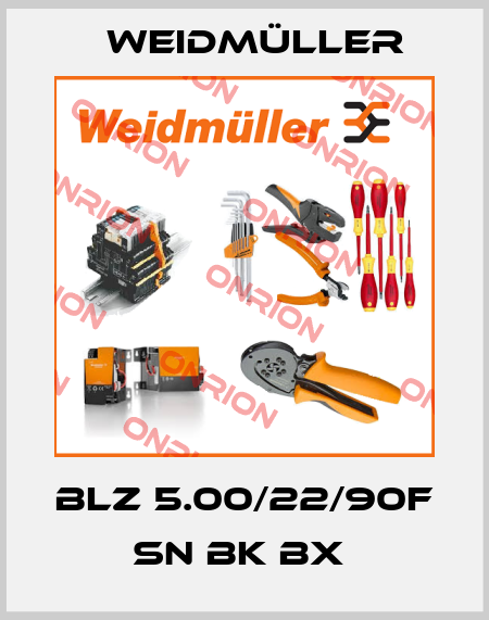BLZ 5.00/22/90F SN BK BX  Weidmüller