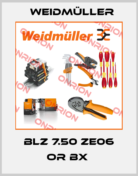 BLZ 7.50 ZE06 OR BX  Weidmüller