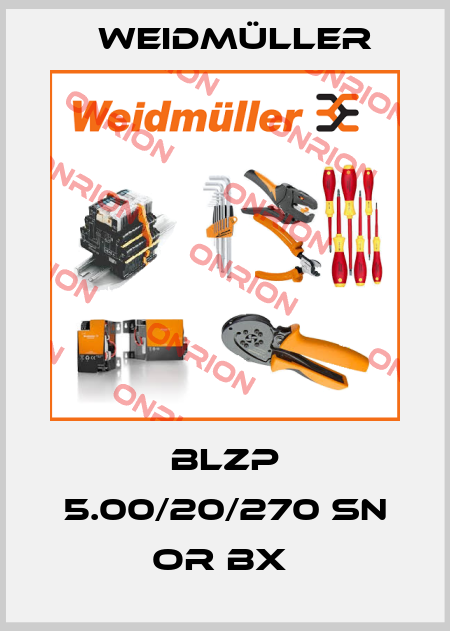 BLZP 5.00/20/270 SN OR BX  Weidmüller