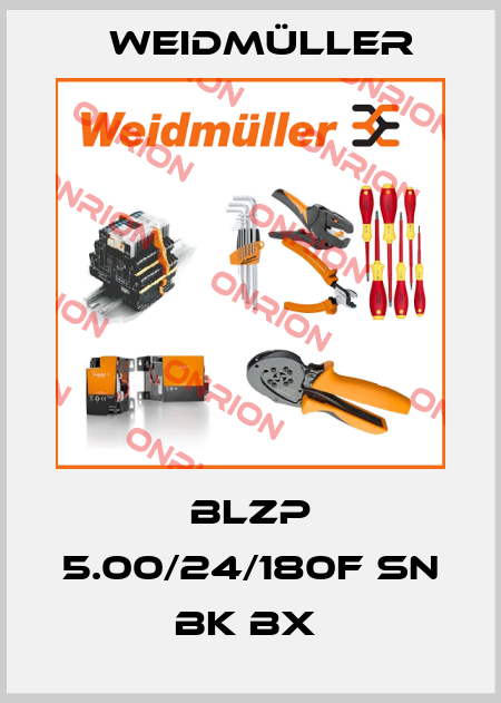 BLZP 5.00/24/180F SN BK BX  Weidmüller