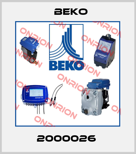 2000026  Beko