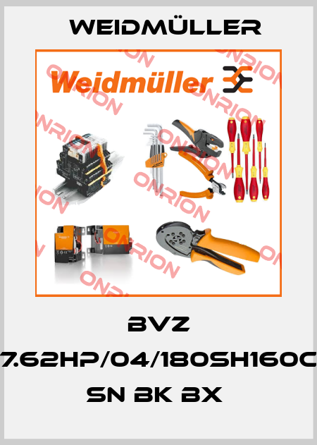 BVZ 7.62HP/04/180SH160C SN BK BX  Weidmüller